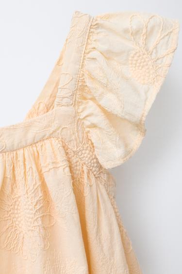 ROBE BRODÉE FLEURS - Bis de Zara - Image 2