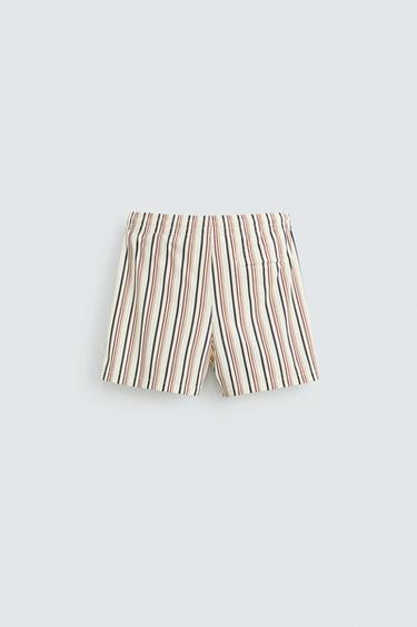 STRIPED MID-LENGTH SWIMMING TRUNKS - various by Zara - Image 1