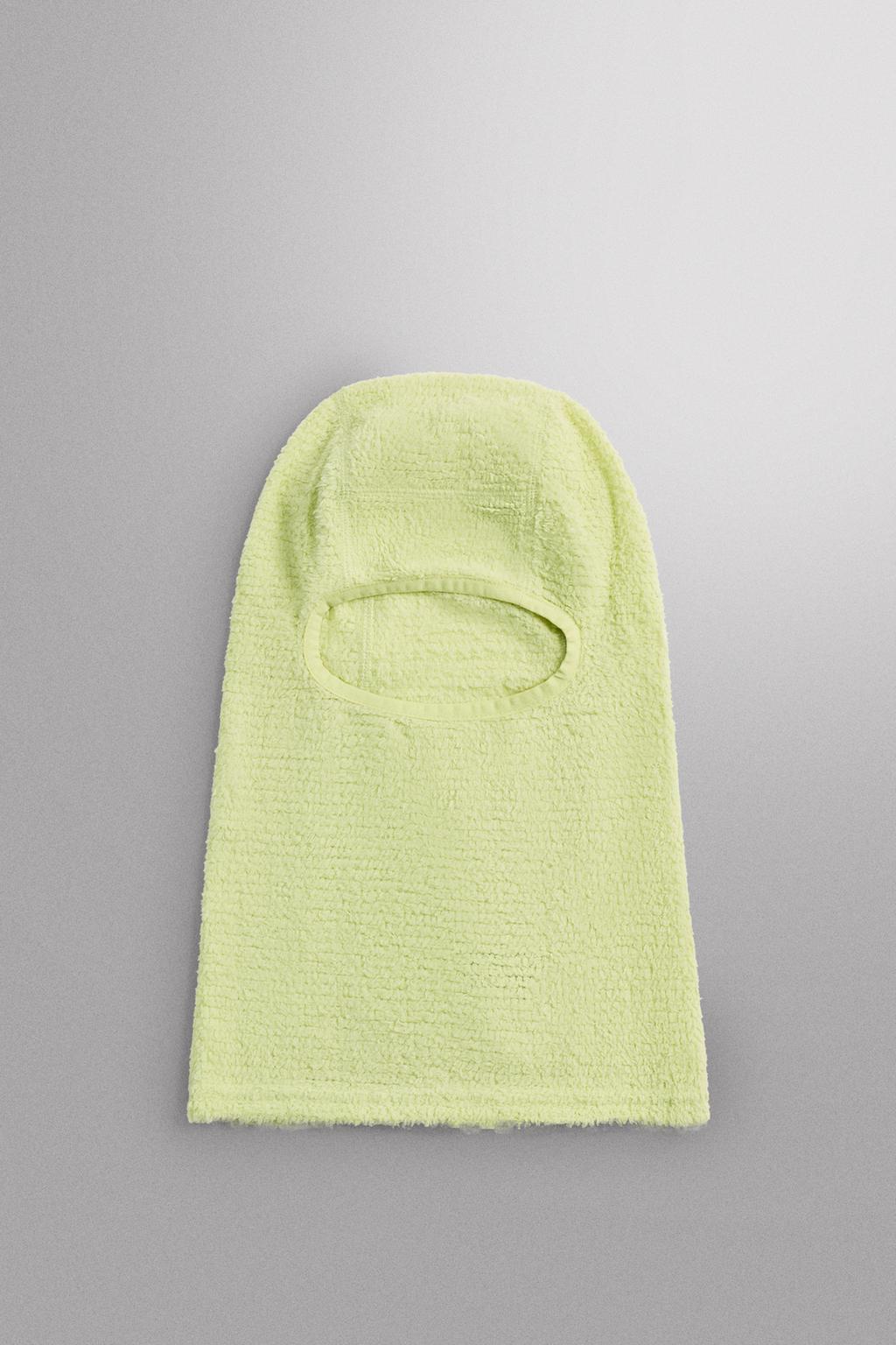 TEXTURED FLEECE BALACLAVA