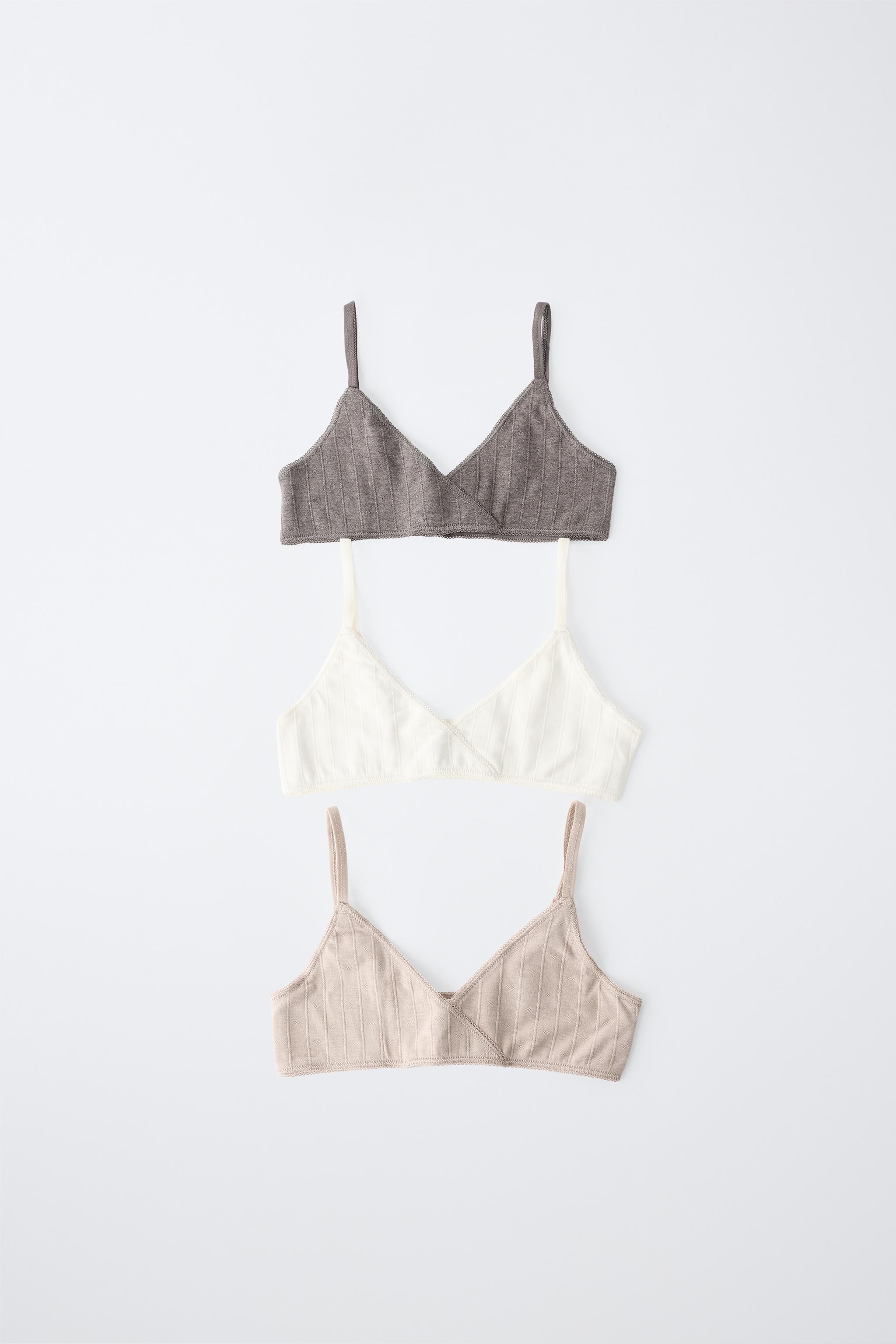 AGES 9-14 / THREE-PACK OF CAMISOLES