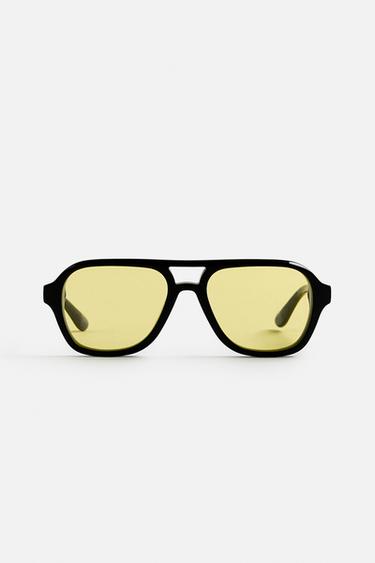 SQUARE SUNGLASSES - Black by Zara