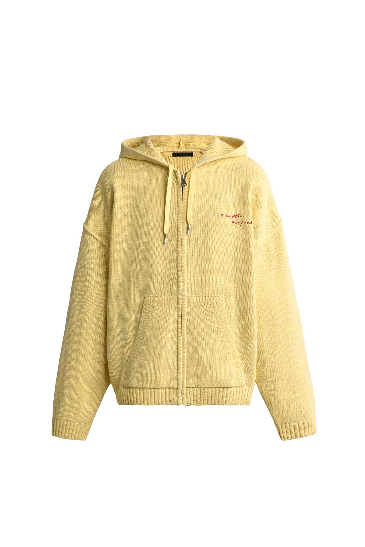 ТОЛСТОВКА ИЗ ТРИКОТАЖА RELAXED FIT С ВЫШИВКОЙ