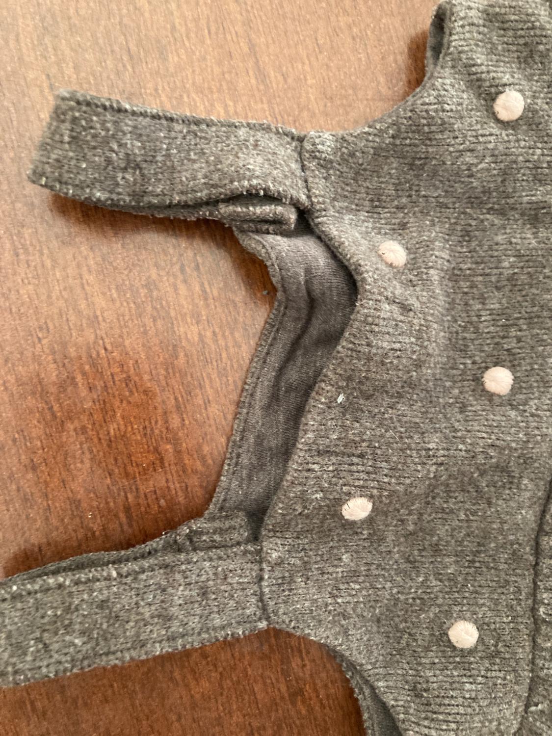 WOOL BLEND PINAFORE DRESS - Image 5