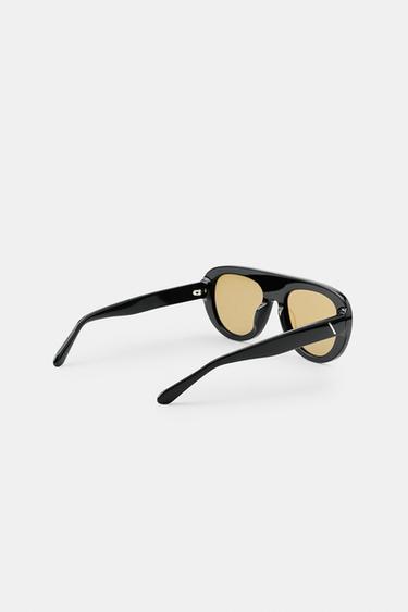 LUNETTES DE SOLEIL MAXI MASQUE - Noir de Zara - Image 4