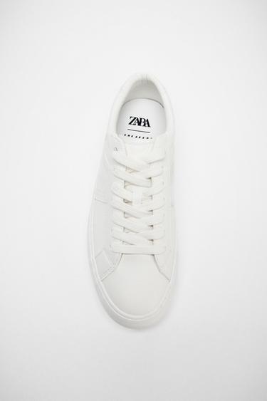 ZAPATILLA DEPORTIVA COMBINADA - Blanco de Zara