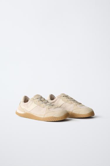CONTRAST BAREFOOT SNEAKERS — Off White 2