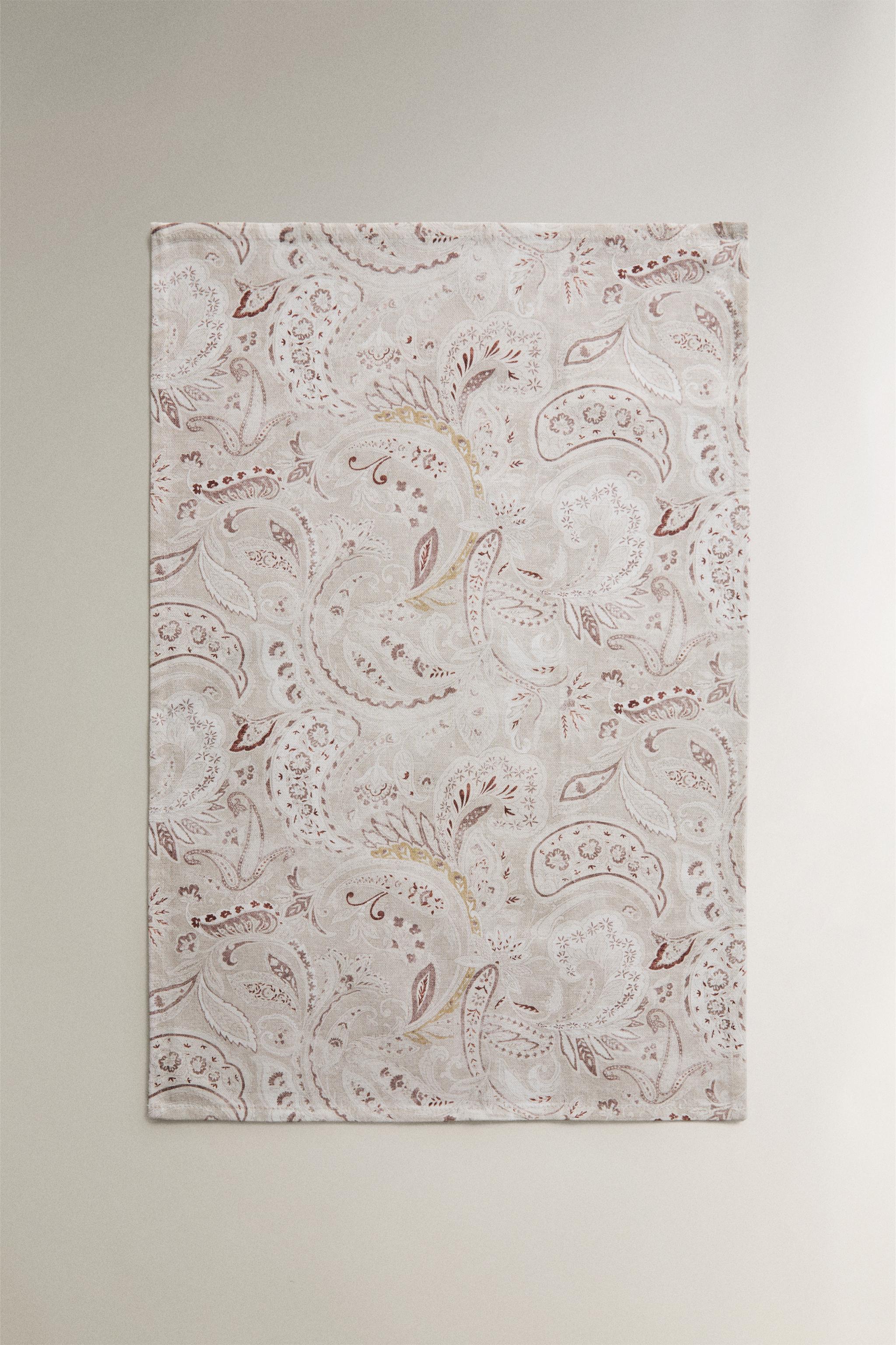 PACK OF PAISLEY PRINT TEA TOWELS (PACK OF 2)