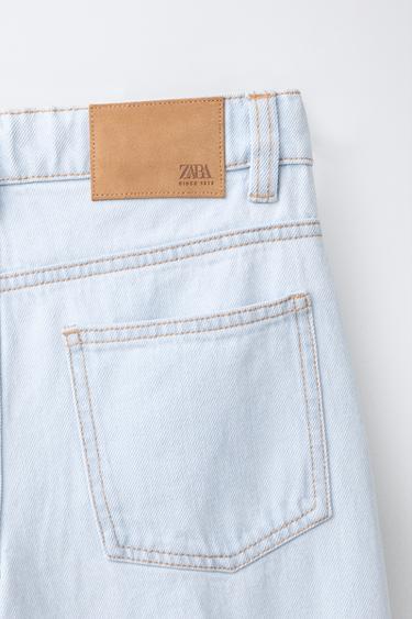 Zara BARREL FARMERKE – svetloplava