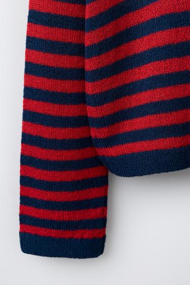 STRIPED STAR KNIT JUMPER - Stripes by Zara - Image 3