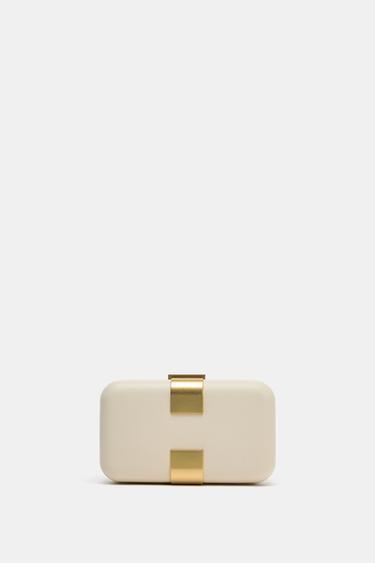 CLUTCH XEHETASUN METALIKOAREKIN - Artile kolorea, Zara-rena