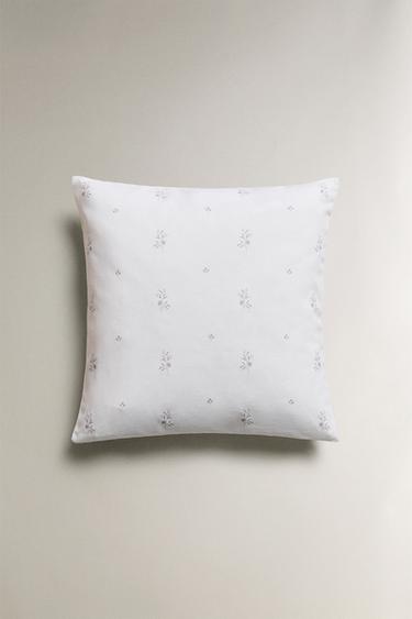 HOUSSE DE COUSSIN MINI-FLEURS - Écru de Zara - Image 3