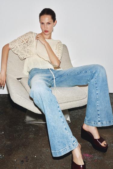 EMBROIDERED TOP - Vanilla by Zara - Image 4