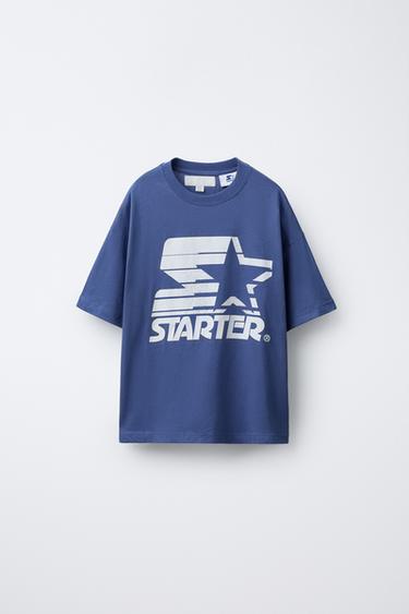 CAMISETA ETIQUETA ESTAMPADA STARTER ® - Azul da Zara - Imagem 0