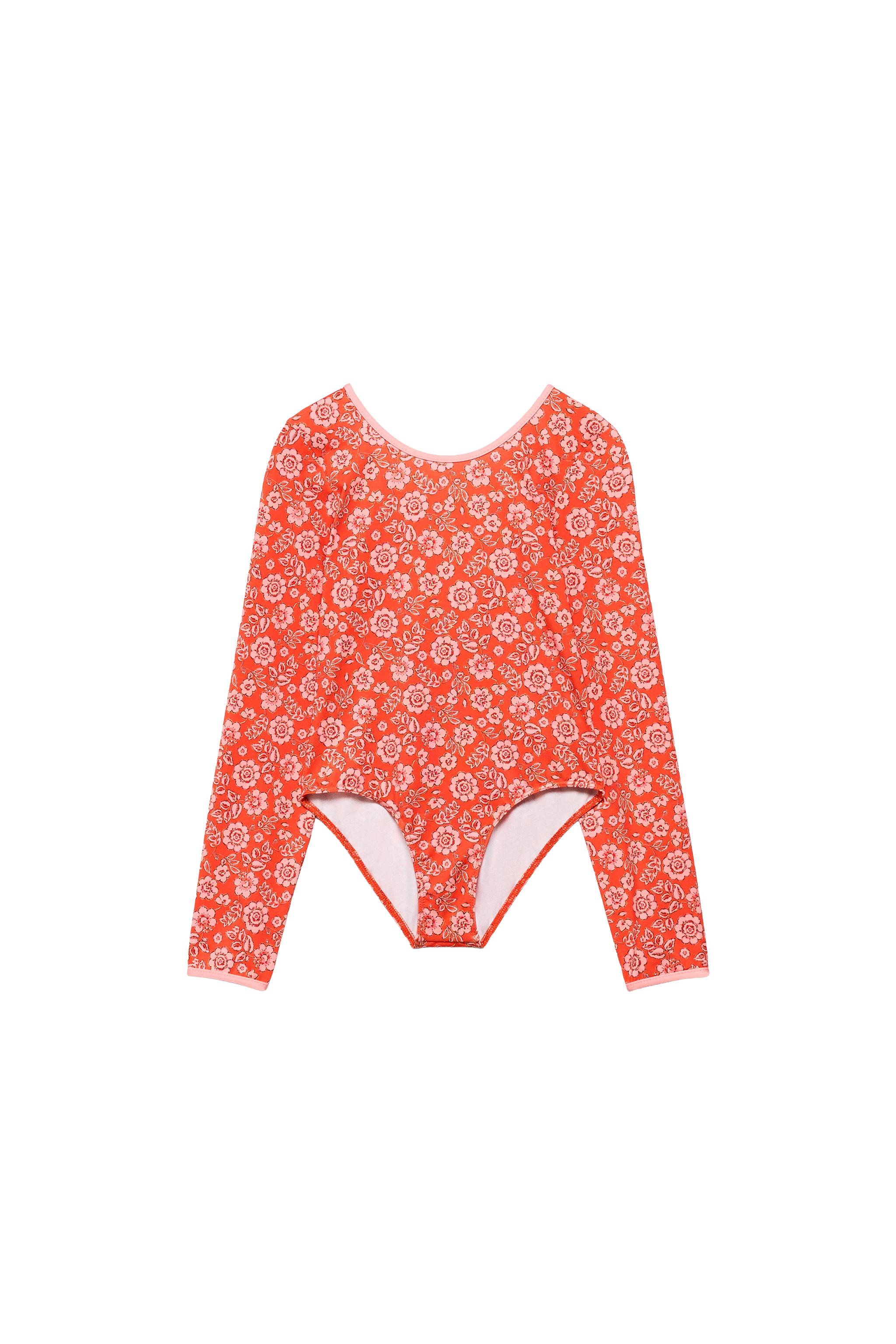 ※6/30まで出品　SEA     SEPARETE SWIMSUIT Plunge Paneling Cross Tie Back One Piece Swimsuit | Chic Beach