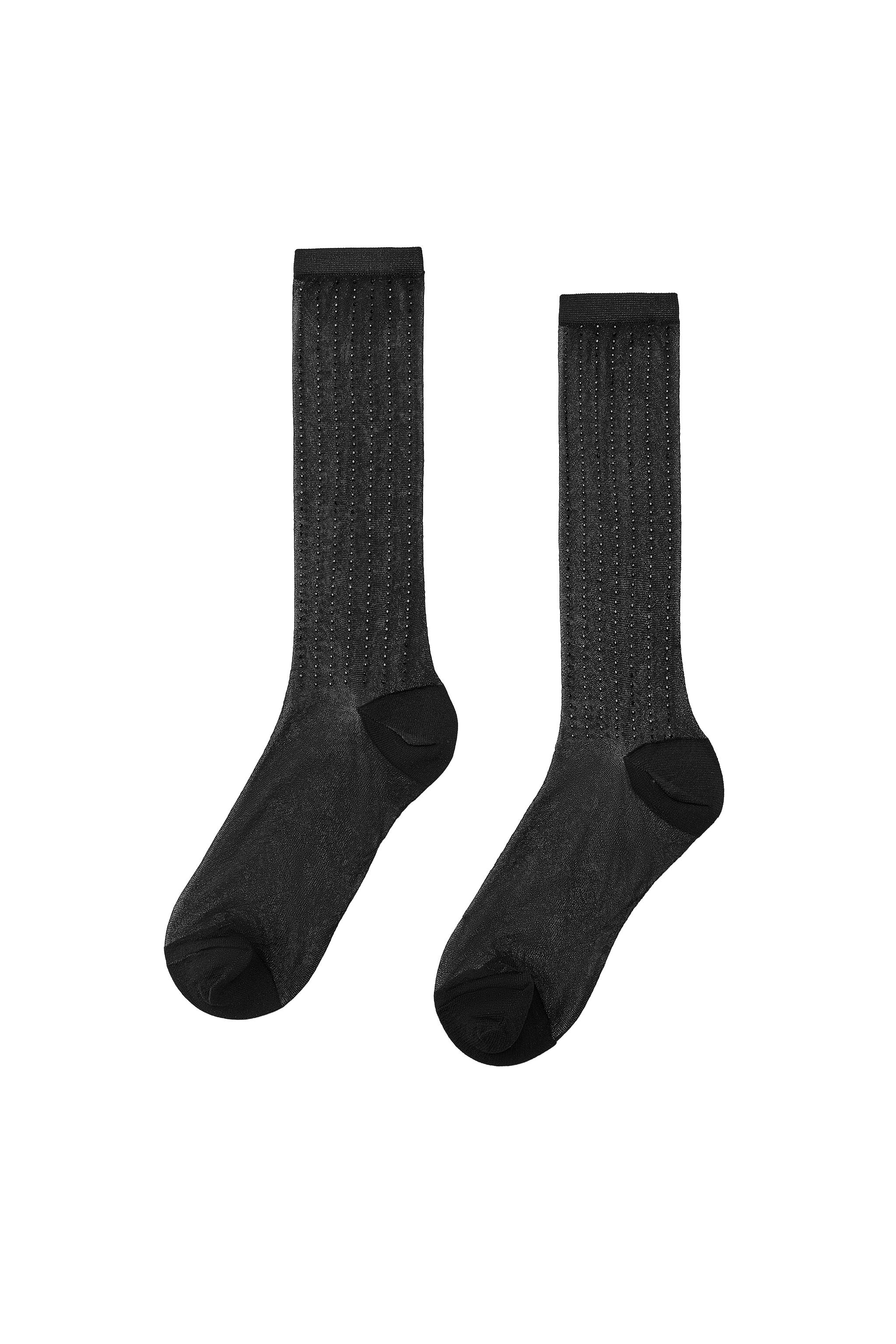 CALCETINES MEZCLA POLIAMIDA STRASS