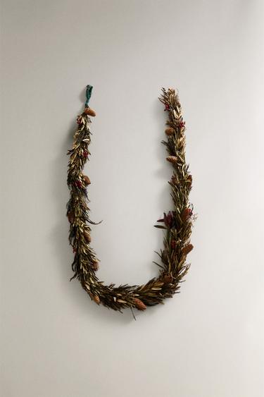 LICHTERKETTE WEIHNACHTEN OLIVENBLÄTTER - Grün von Zara - Bild 0