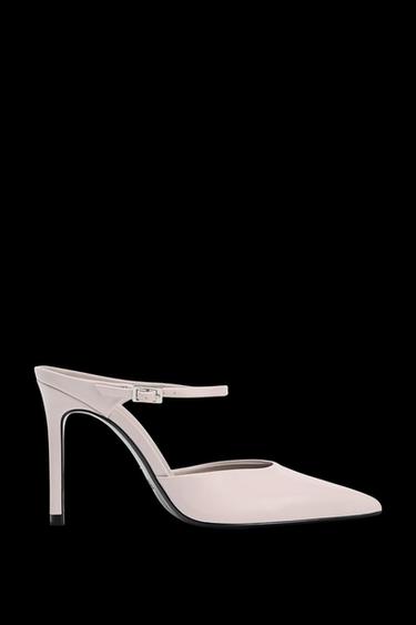 Zara SOFT STRAP MULES - Pink - Image 0