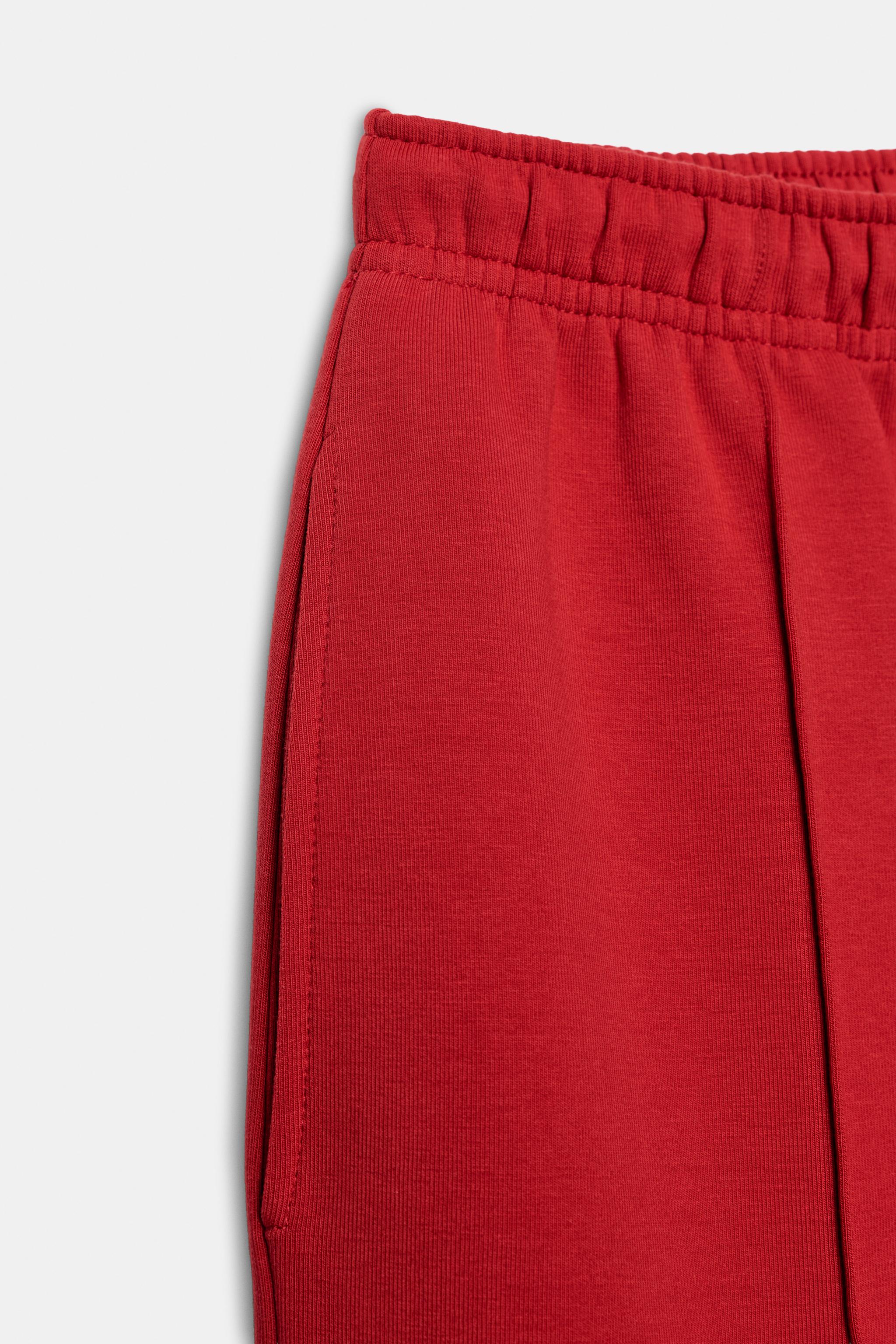 Zara Dikişli İnterlok Pantolon görsel 7