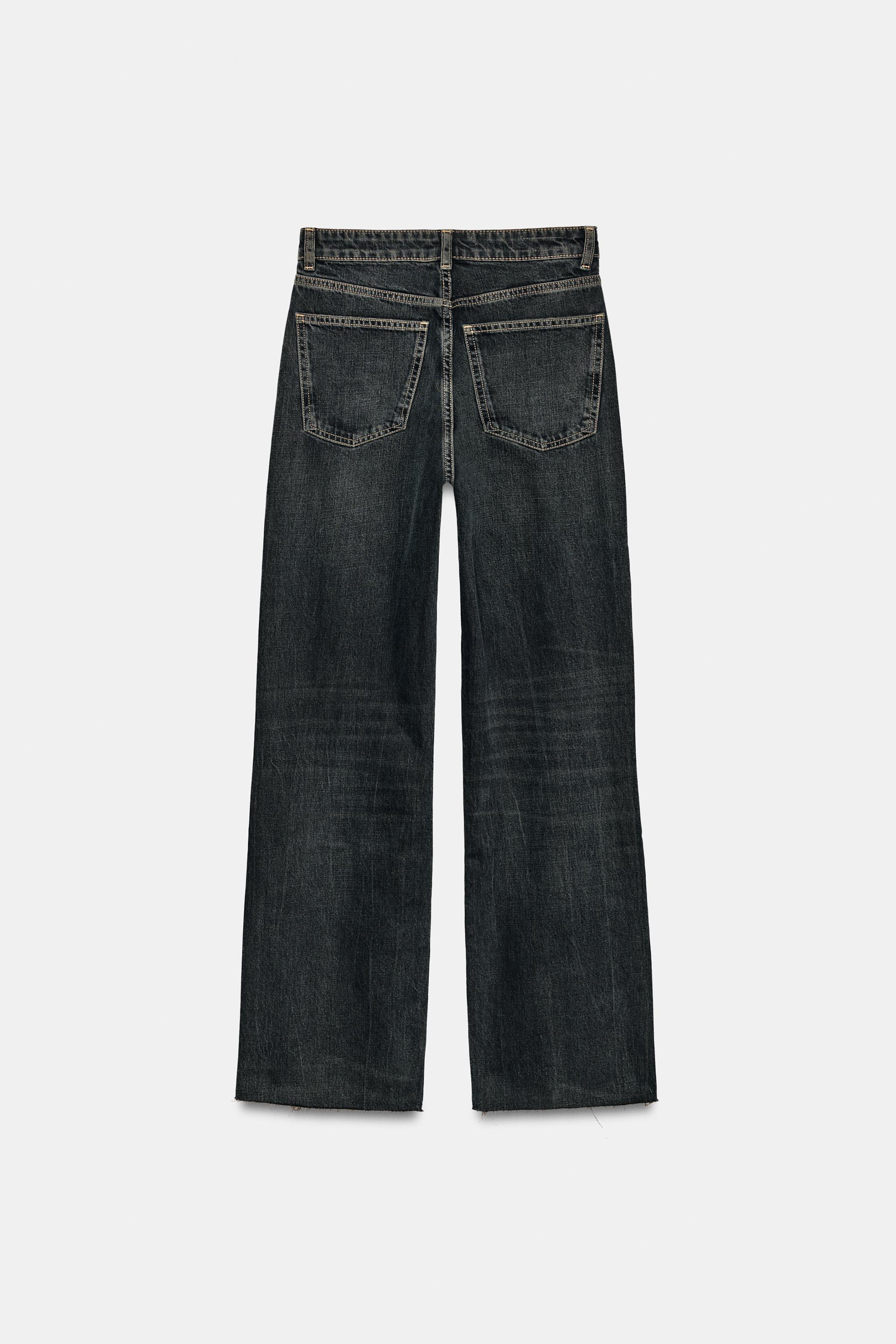 TRF HIGH-RISE WIDE LEG JEANS