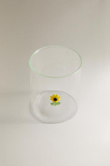 VERRE BOROSILICATE TOURNESOL - Jaune de Zara - Image 1