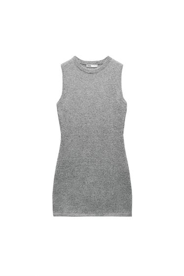 KNIT MINI DRESS