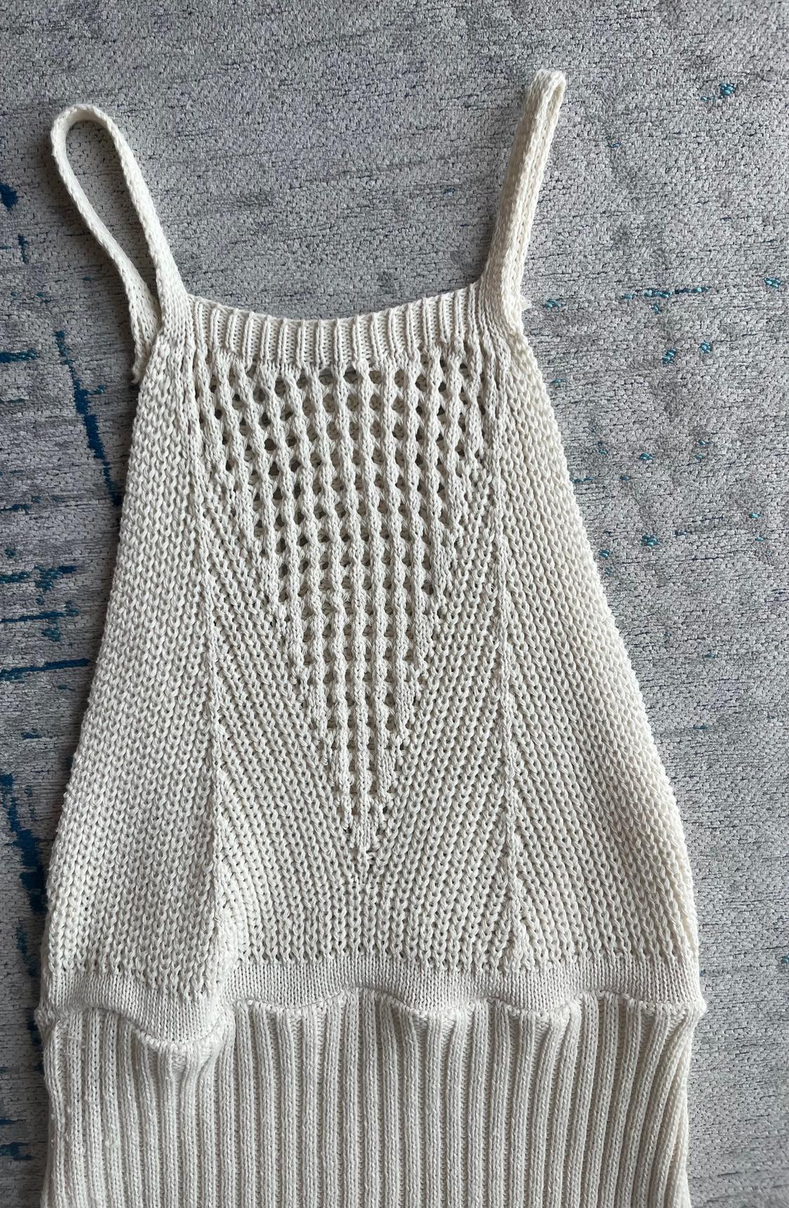 SHORT KNIT DRESS - Image 3