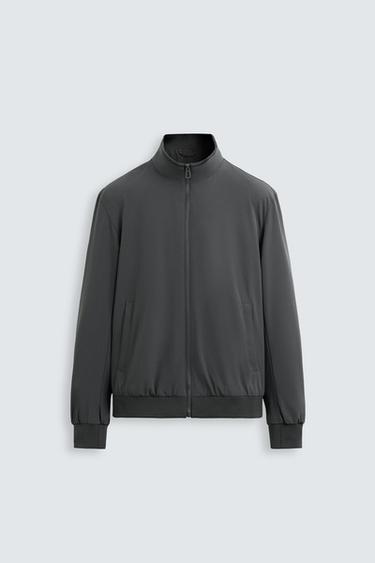 JAQUETA BOMBER TÉCNICA - Verde-seco da Zara