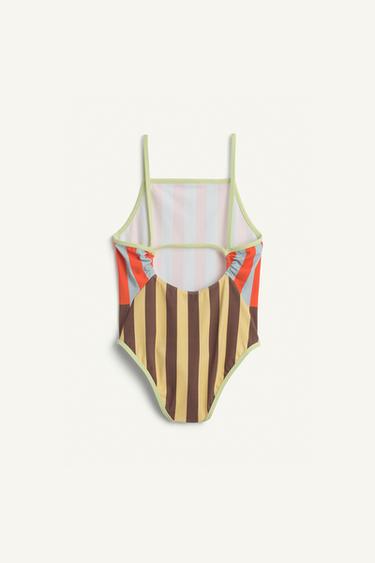 Zara STRIPED SWIMSUIT 16 - Striped