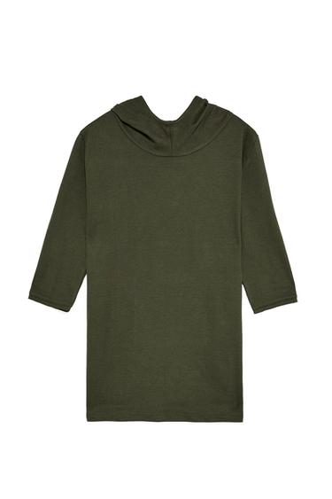 SHORT SLEEVE SWEATSHIRT