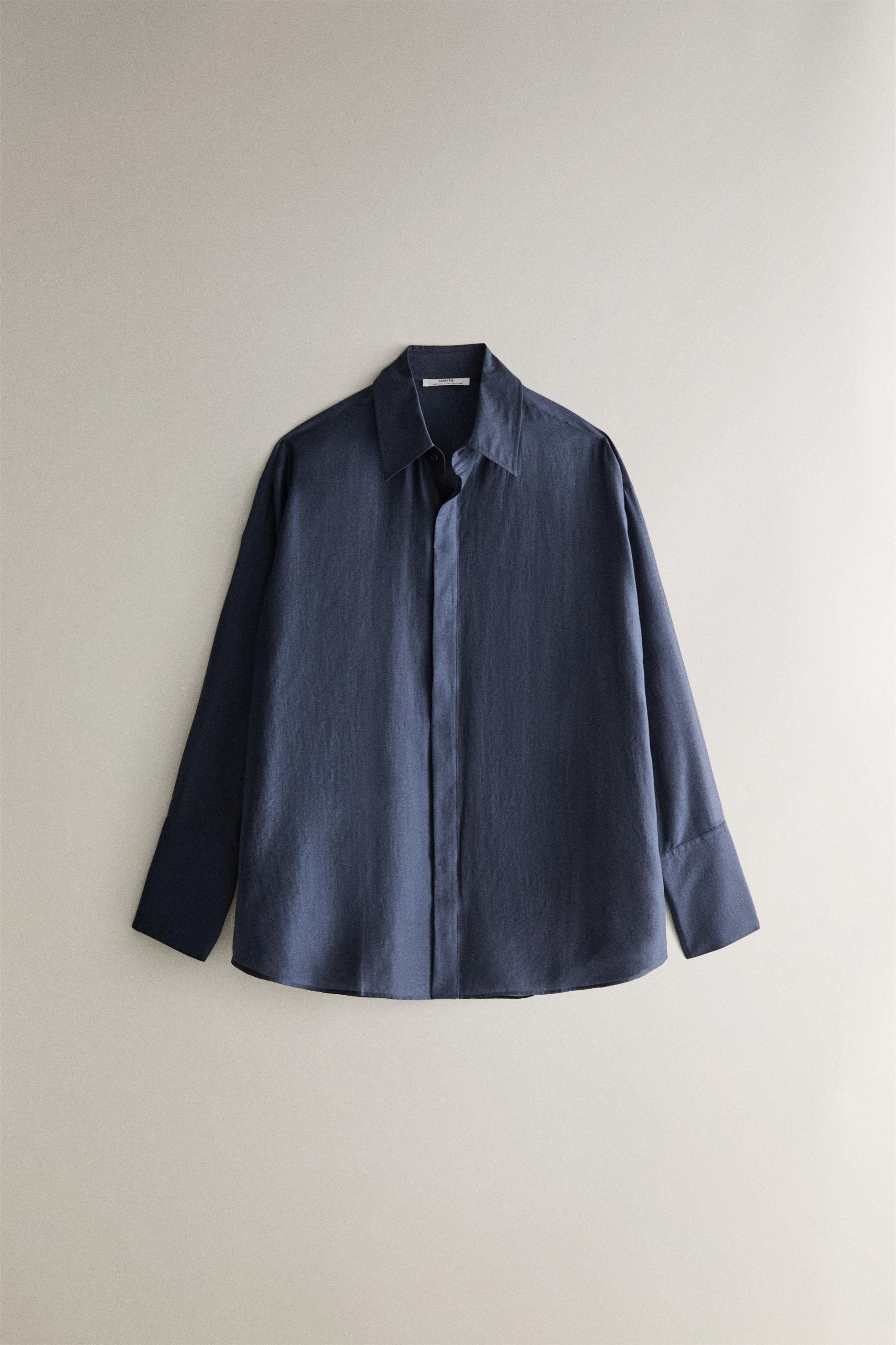 SHEER OVERSIZED SHIRT