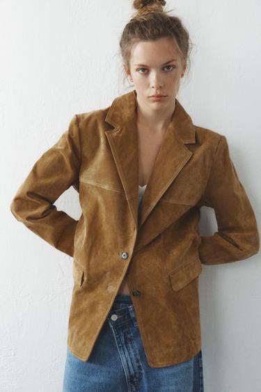 BLAZER ANTE - Camel claro de Zara