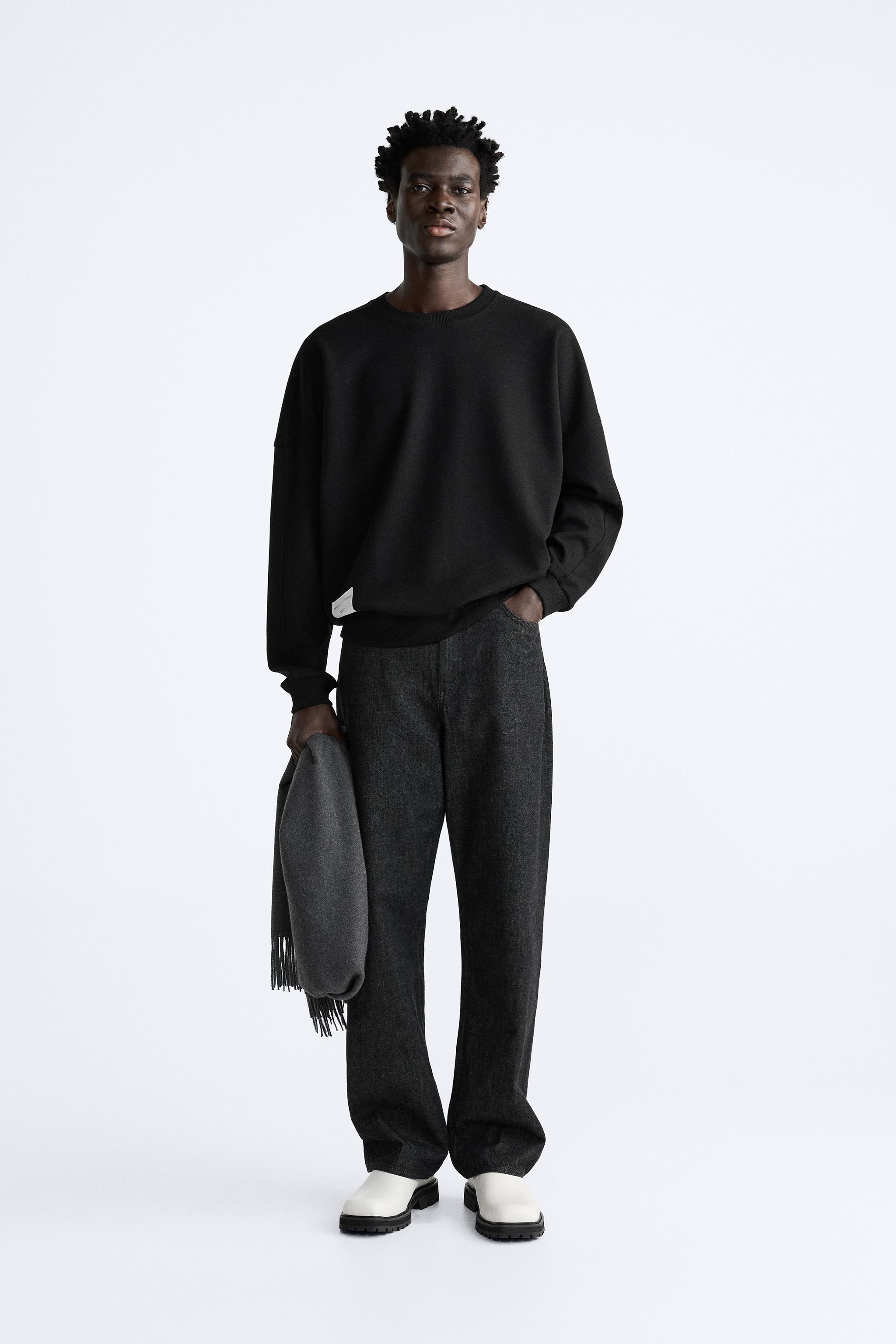 スウェットシャツ (ブラック・黒) | メンズ | 最新コレクション | ZARA