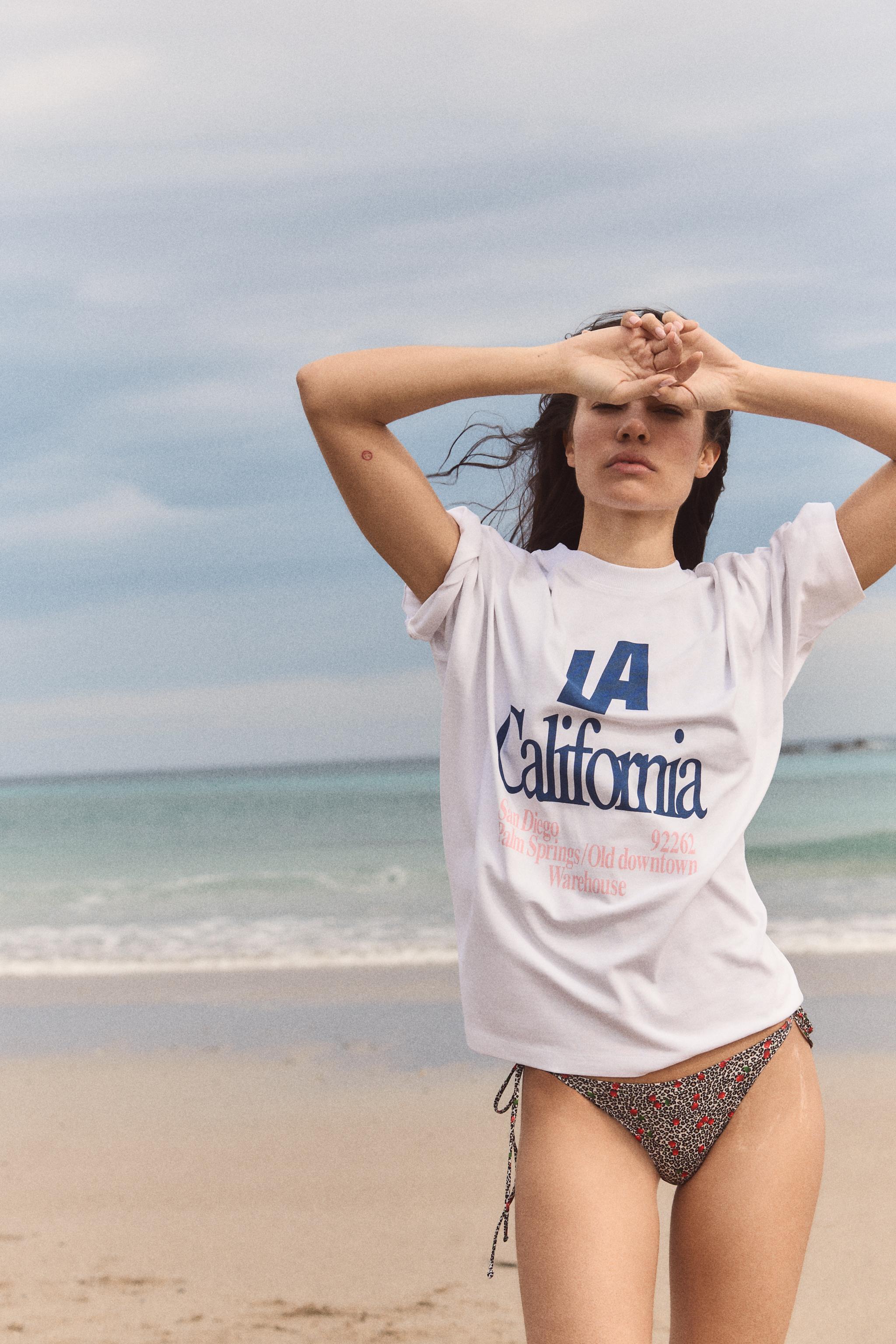 TEXT T-SHIRT - White | ZARA United States
