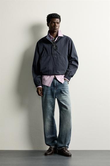CAZADORA CANGURO REGULAR FIT - Marino de Zara - Imagen 0