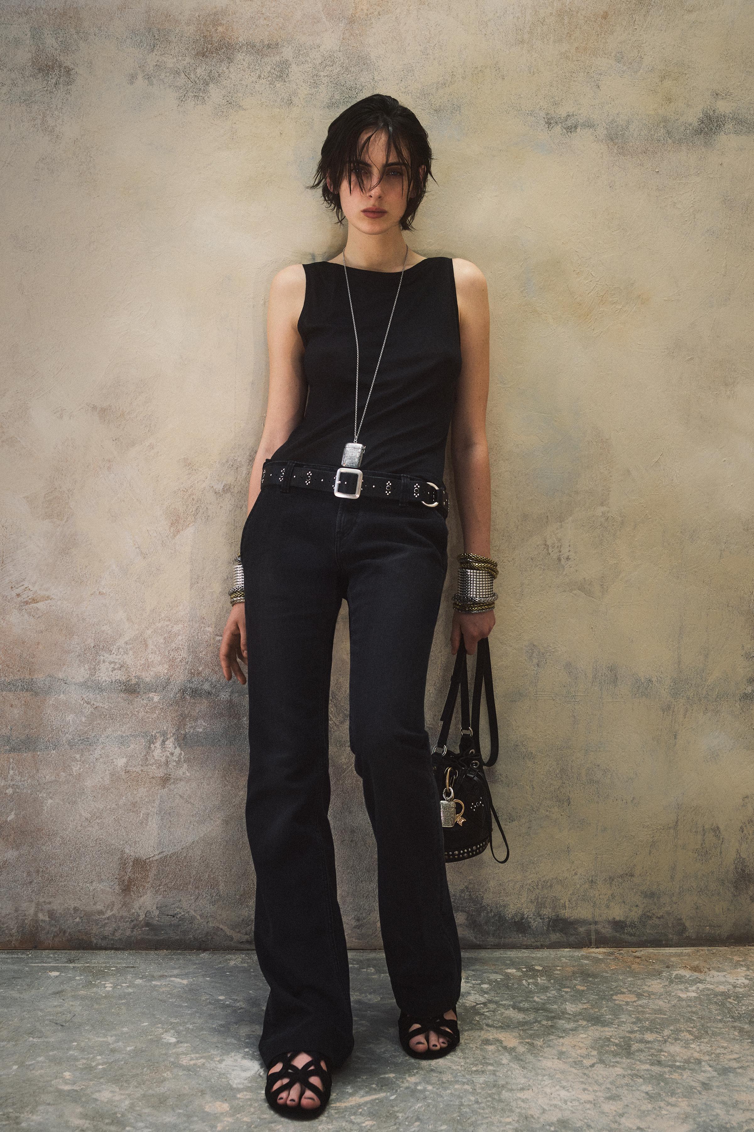 KATE MOSS x ZARA ラウンドサングラス 2727/602 ROUND SUNGLASSES KATE MOSS X ZARA - Black | ZARA United Kingdom