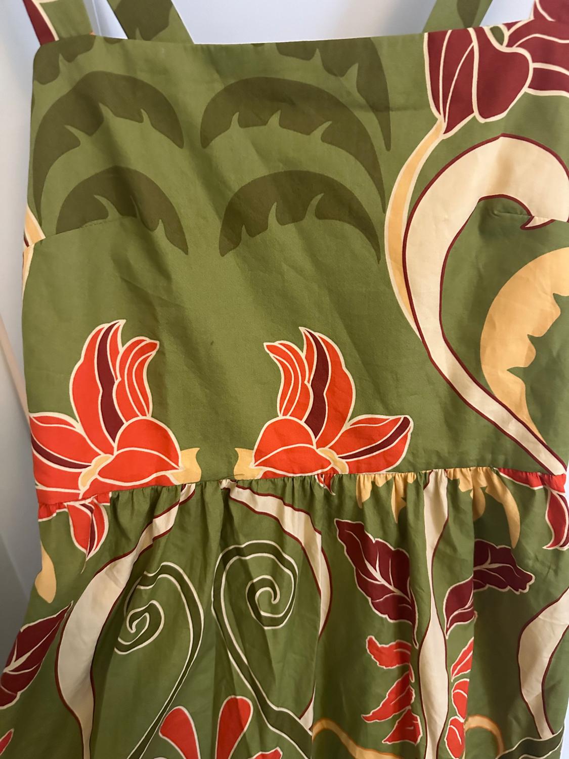 PRINTED MIDI DRESS ZW COLLECTION - Image 3