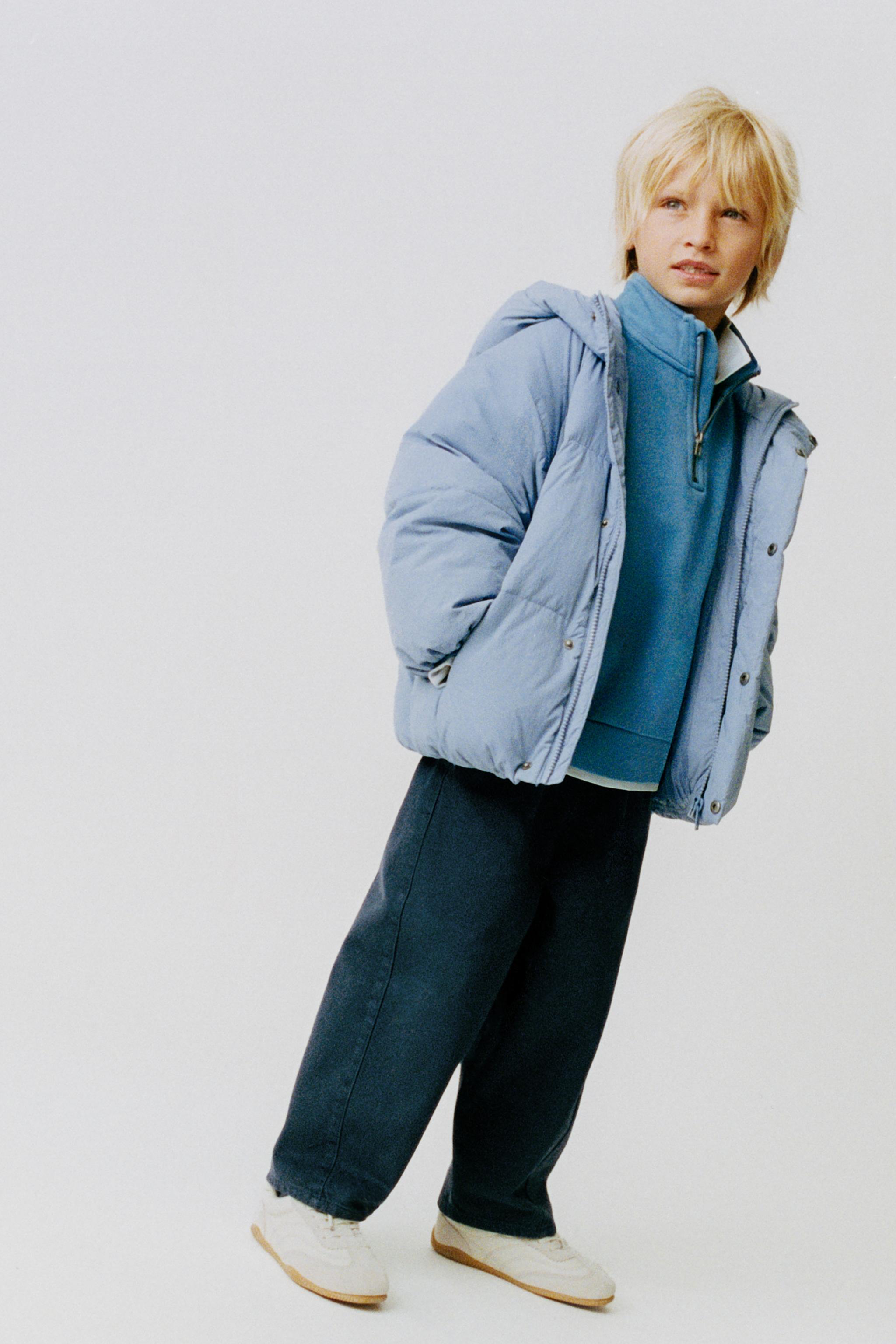 PANTALON BAGGY EN SERGE