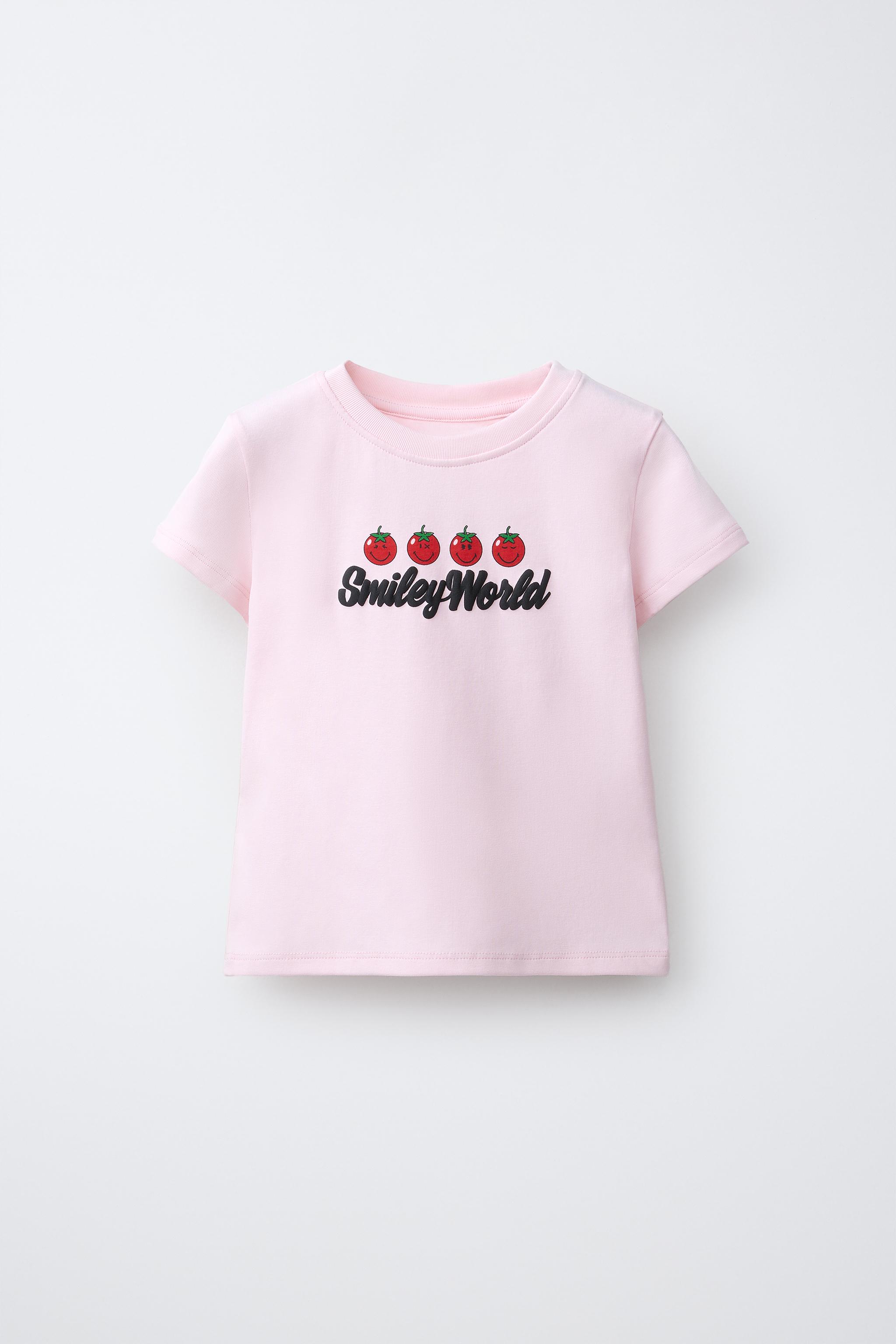 T-SHIRT IMPRIMÉ TOMATE SMILEYWORLD ®