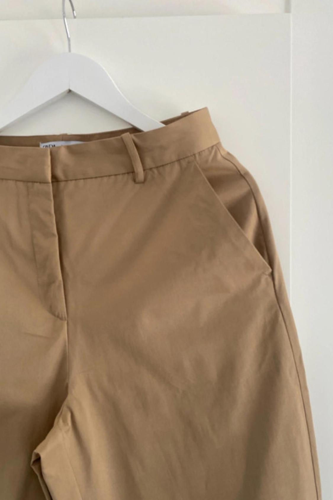 WIDE-LEG SATIN TROUSERS - Image 5