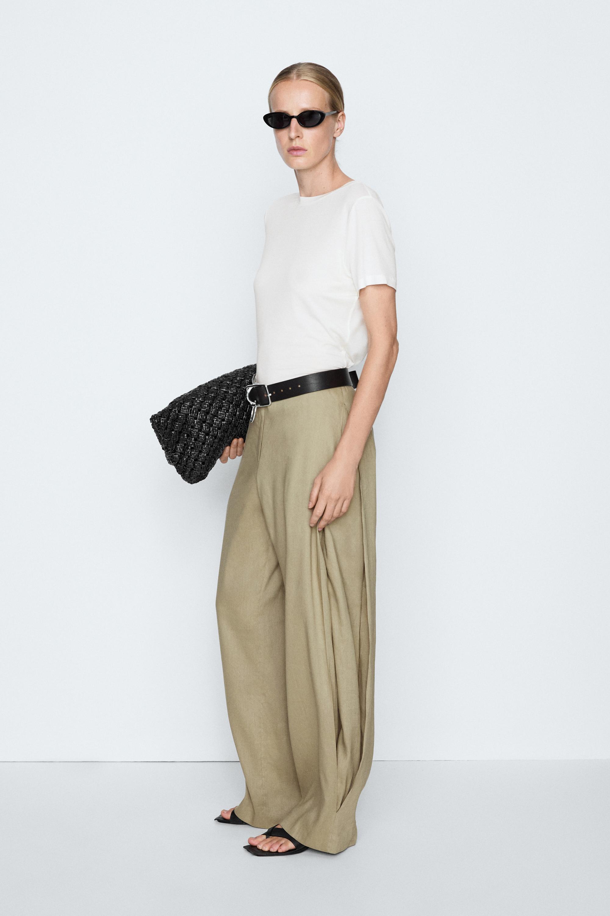 Flowing pleated pants - STUDIO