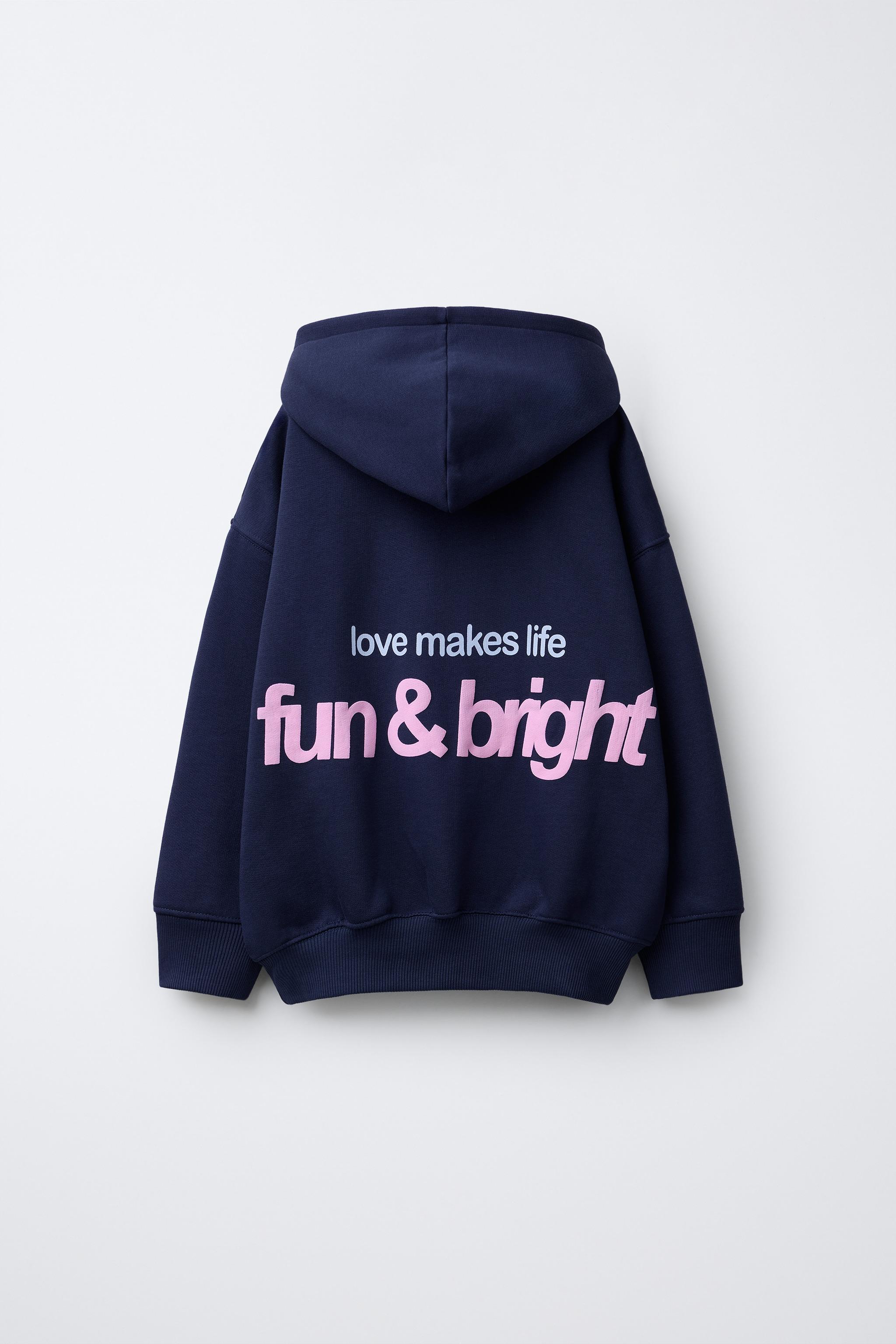 HOODIE WITH STAR STUDS