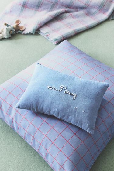 KIDS' TOOTH FAIRY CUSHION - Blue by Zara