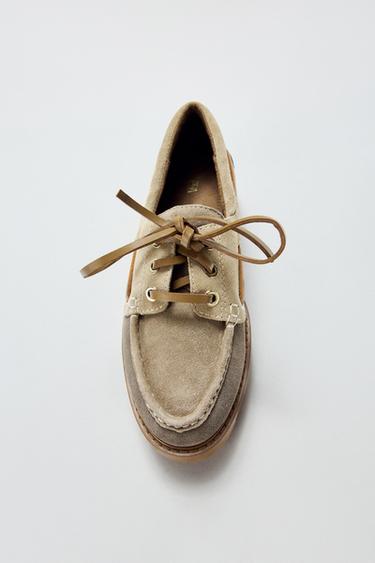 MOCASÍN NÁUTICO PLATAFORMA - Multicolor de Zara
