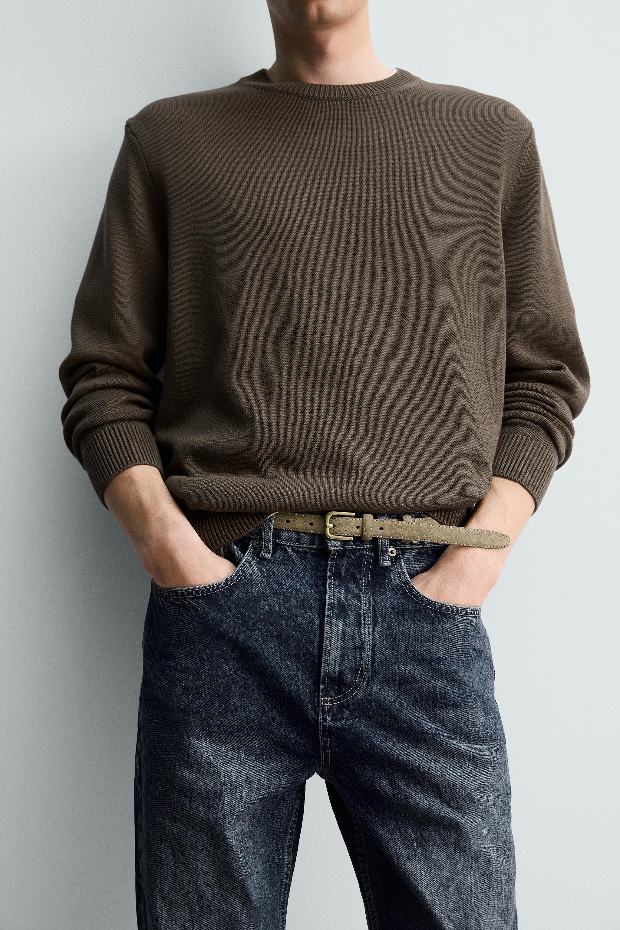 PULL REGULAR FIT EN COTON