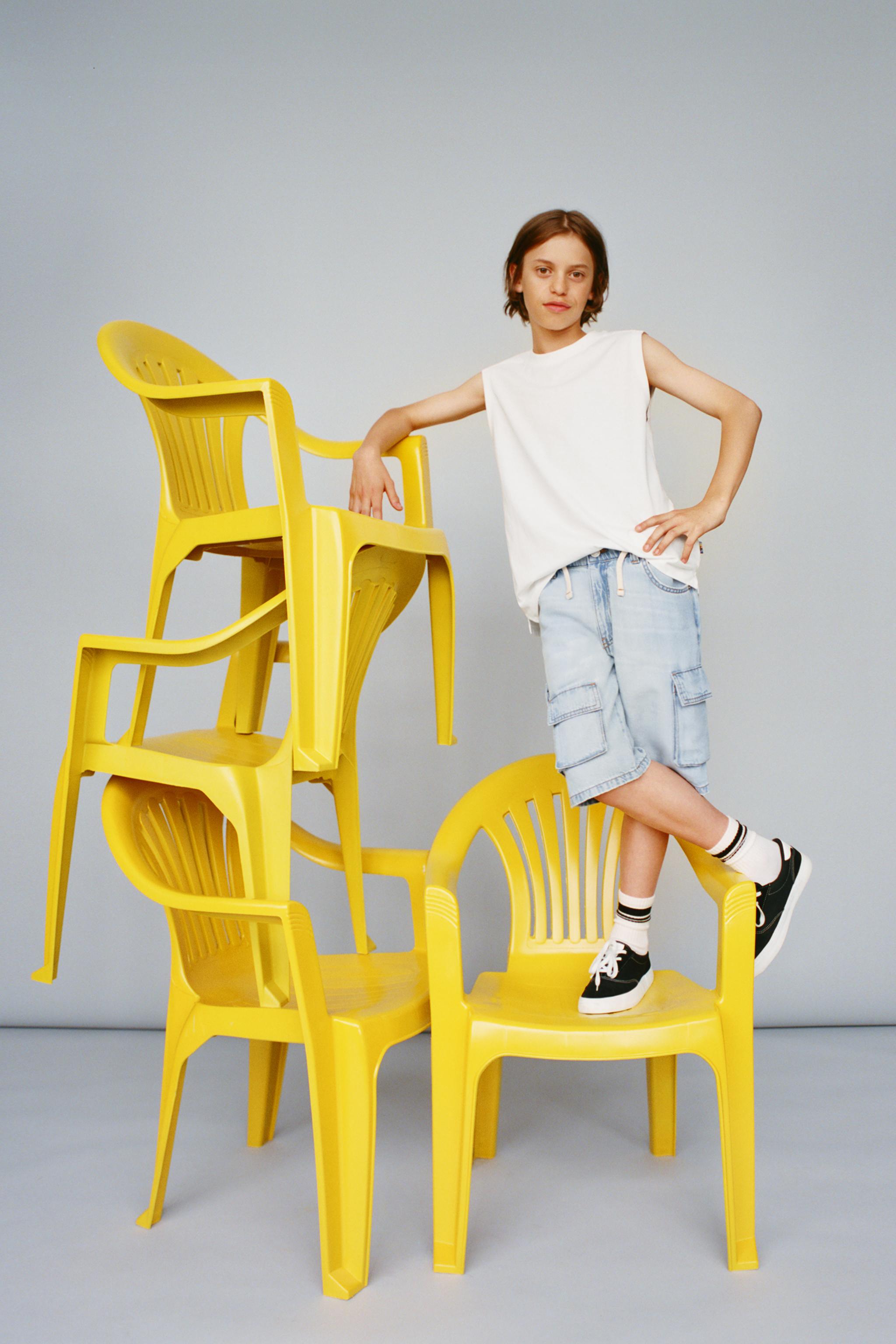 【★日本未入荷★】MAX&Co. ☆ デニムショーツ GOLETTA VETEMENTS デニム カーゴショーツ | ブルー | FARFETCH JP