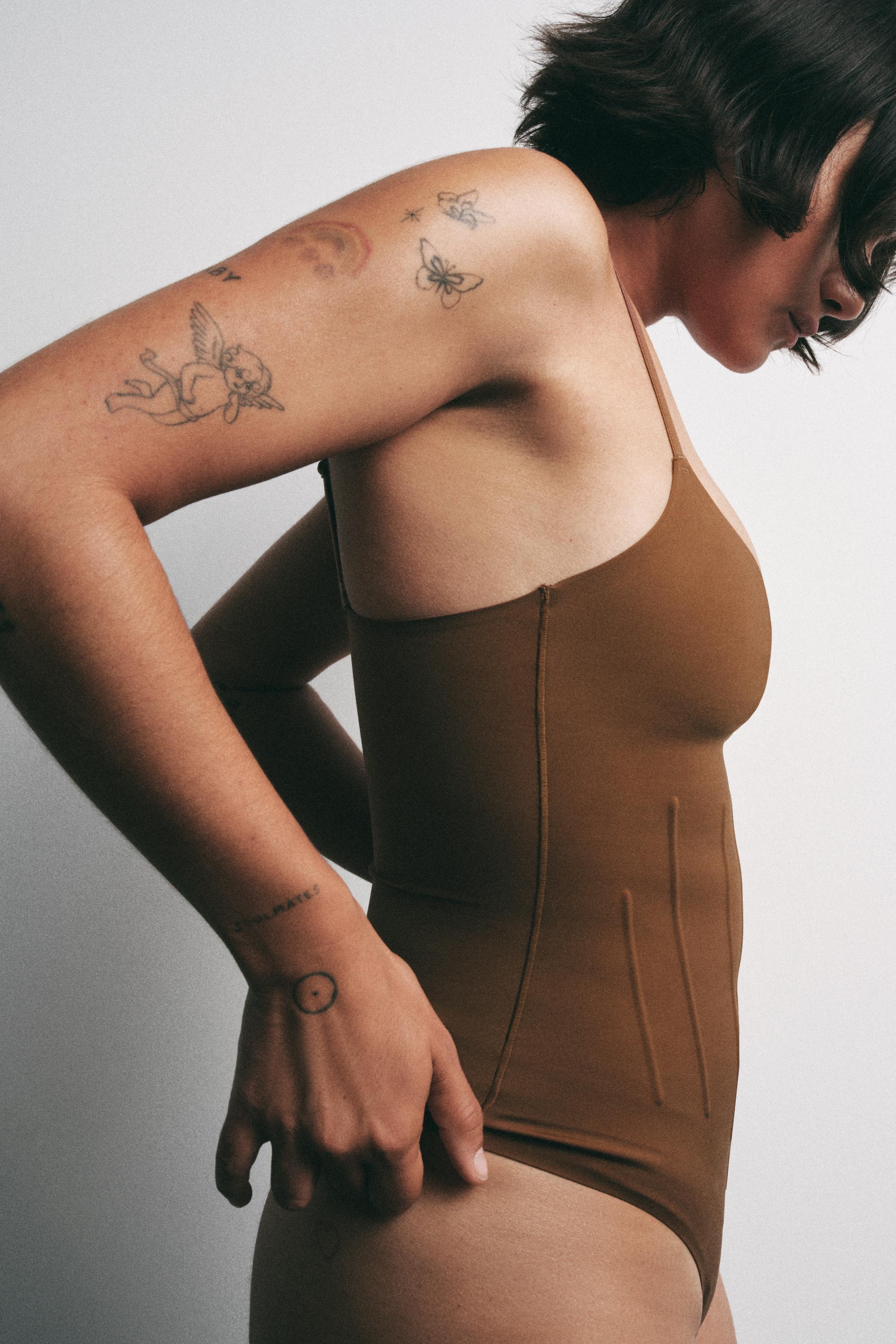 POLYAMIDE BLEND SHAPING BODYSUIT