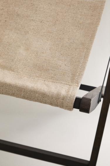 FOLDING LINEN TRUNK - Black by Zara - Image 2