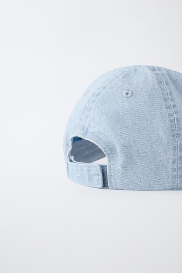 LILO & STITCH © DISNEY EMBROIDERED DENIM CAP - Light blue by Zara - Image 2