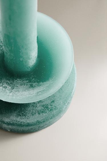 BOUGIE DÉCORATIVE BASE - Bleu de Zara - Image 2