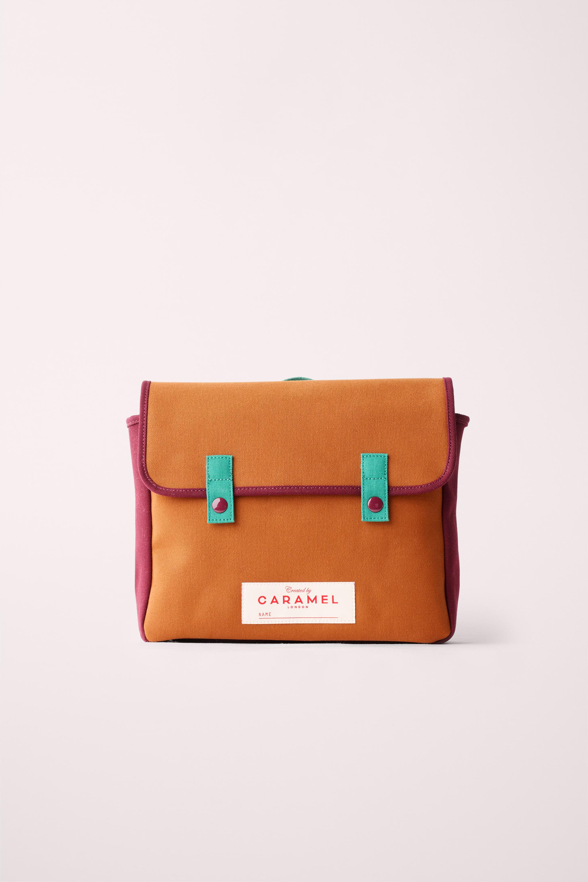 MOCHILA CARTERA CREATED BY CARAMEL LONDON X ZARA